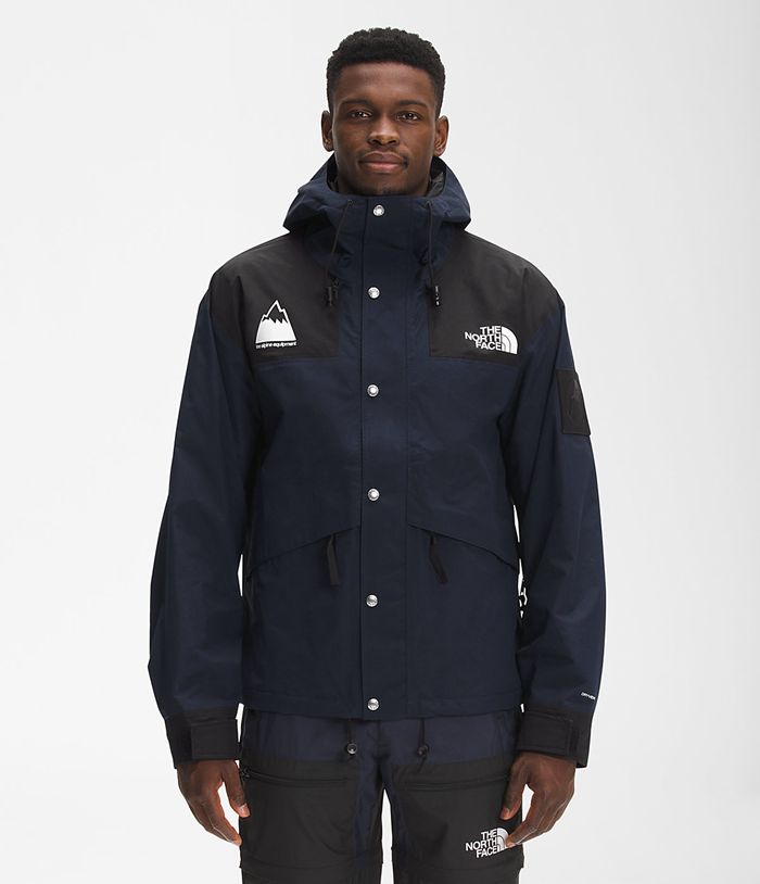 The North Face Rain Jacket Origins 86 Mountain Navy - Mens - Thailand INKOC-4903